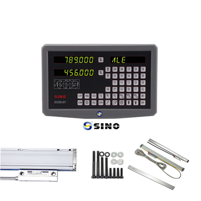 SINO SDS6-2V Digitale Ablesung Metall LED Digitale Ablesung 2 Achsen DRO-Kits 60Hz Für Fräsmaschine