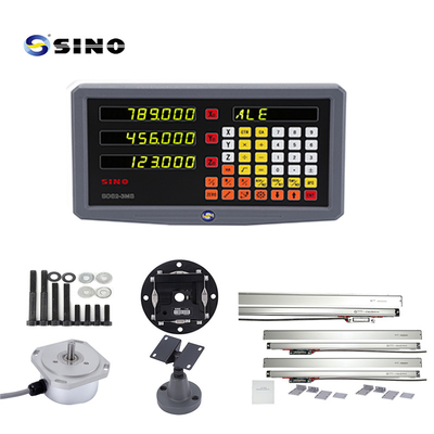 SINO SDS2-3MS Digitale Ablesesystem für Dreh- und Fräsmaschinen mit dreiachsiger numerischer Anzeige