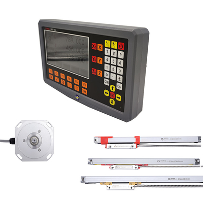 SINO SDS2-3VA 3-Achsen-DRO-Digitalmessgerät mit linearem Skala-Encoder für Drehmaschinen und Mühlen