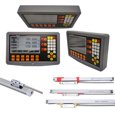 SINO SDS2-3VA 3-Achsen-DRO-Digitalmessgerät mit linearem Skala-Encoder für Drehmaschinen und Mühlen