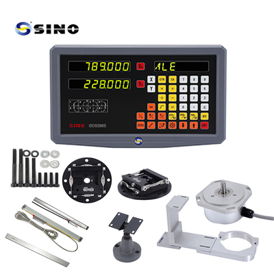 SINO Digitale Ablesung SDS 2MS 2-Achse Magnetische Skala Dro mit linearem Encoder Kit für Fräsmaschinen