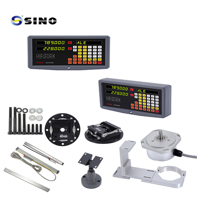 SINO Digitale Ablesung SDS 2MS 2-Achse Magnetische Skala Dro mit linearem Encoder Kit für Fräsmaschinen