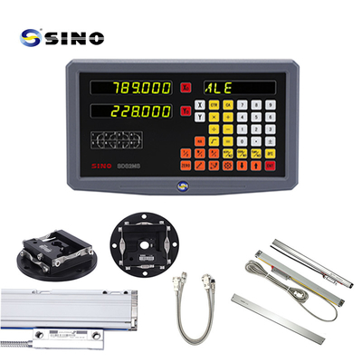 SINO Digitale Ablesung SDS 2MS 2-Achse Magnetische Skala Dro mit linearem Encoder Kit für Fräsmaschinen