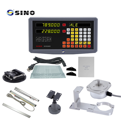 SINO SDS2MS 2-Achsen-Digitallesesystem (DRO) für Lathe mit RoHS, multifunktionale Messsysteme