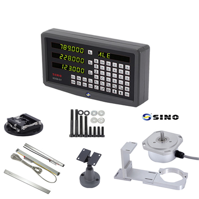 SINO SDS6-3V Digitale Ablesung mit LED-Display für Fräsmaschine DRO Kit Multifunktion
