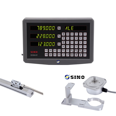 SINO SDS6-3V Digitale Ablesung mit Ka300 Linear Encoder Metall Digitale Ablesung 2 Achsen für Drehmaschine