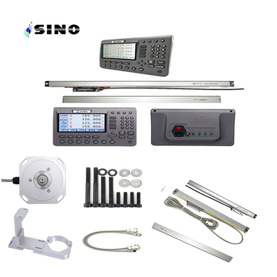 SINO-Digitallesesystem 4 Achsen SDS200 Metall-LCD 285x195x53cm Langlebig für Drehmaschinen