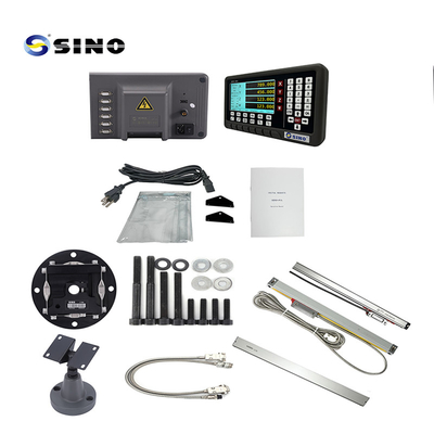 SINO SDS5-4VA Digitale Anzeigemeter mit 4 Achsen LCD-Bildschirm Allgemeine Ablesungen für Drehmaschinen