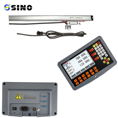 Graue 240V Dreiachsige Digitale Ablesung TTL Eingangssignal für Fräsmaschine Drehmaschine