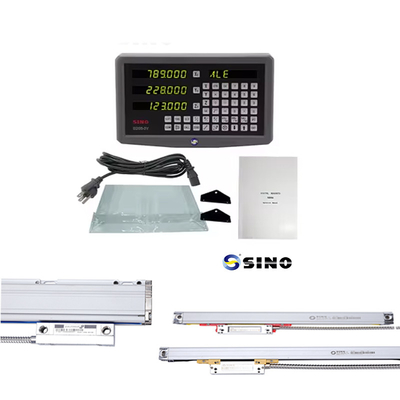 3 Achsen DRO-Kit SINO SDS6-3V Digitale Ablesesystem mit TTL-Signal-Ausgang in linearer Skala für Drehmaschine