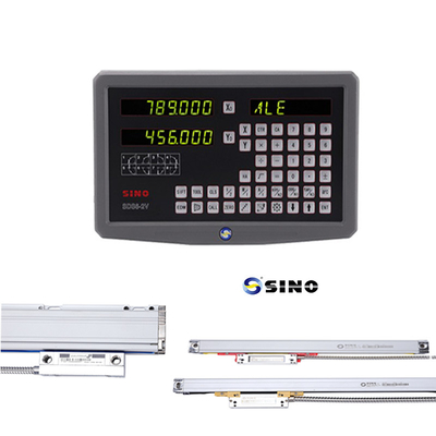 SDS6-2V SINO Digitale Ablesesystem Dro 2 Achse mit Glas Linear Skala Linear für Drehmaschine