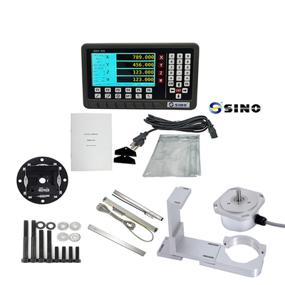SINO SDS5-4VA Digitale Ablesung DRO mit magnetisch-linearen Encoder Skala für Drehmaschine Schleifmaschine