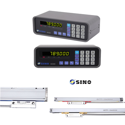 SINO SDS3-1 Einsachsiges Digitales Anzeigensystem-Kits Glaslineare Encoder-Skala Für Drehmaschine Fräsen