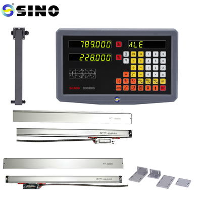 Winkellineare Encoder Länge 7-102cm Für Fräsmaschine SINO SDS2MS Digitale Ablesung 2 Achsen Optik