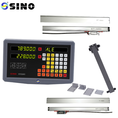 SINO 2-Achsen Digitalanzeige Messmaschine SDS2MS mit Linearmaßstab AC 100-240V SINO Digitalanzeigesystem SDS2MS Multifunktional