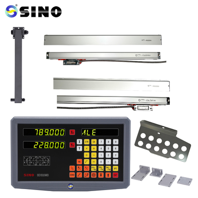 Fräs-Bohrmaschinen SINO SDS-2MS 2-Achsen Digitalanzeige DRO Linearmaßstab Encoder