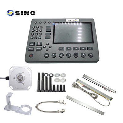 SINO-Digitallesesystem 3 Achsen SDS200 DRO Metall-LCD mit Glas-Linear-Encoder-Kit für Fräsmaschine