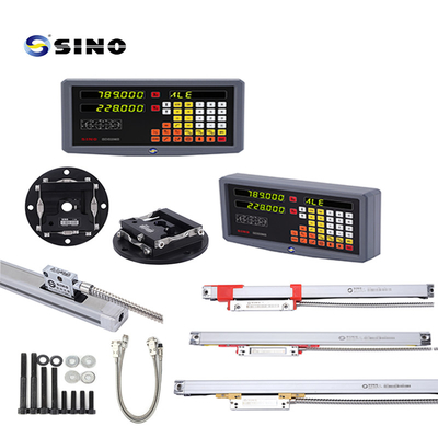 SINO Digitalanzeigesystem SDS2MS, ein multifunktionales Gerät für Fräs- und Drehmaschinen, AC 100-240V Eingang und mit einem Linearmaßstab