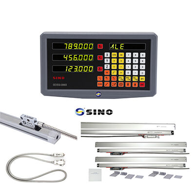 TTL-Signal-Digitallesung SINO SDS2-3MS 3-Achsen Dro mit Glas-Linear-Encoder-Skala für Fräsmaschine