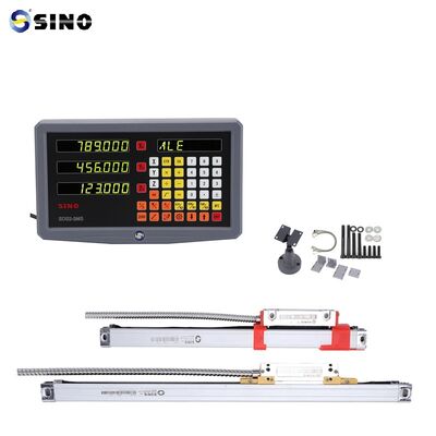 TTL-Signal-Digitallesung SINO SDS2-3MS 3-Achsen Dro mit Glas-Linear-Encoder-Skala für Fräsmaschine