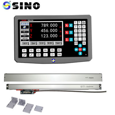 Guter Preis Komplettes Set SINO 3 Achsen Dro Digitale Ablesung Metallgehäuse KA-300 Lineare Glaswaage für Drehmaschine Online
