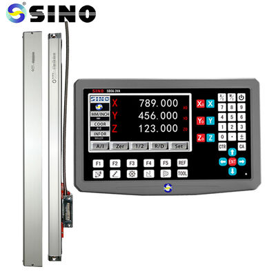 Guter Preis SINO 3-Achsen-DRO-Messmaschine SDS6-3Va Digitales Ablesesystem Linear-Encoder für Fräsen der CNC-Drehmaschine RoHS Online