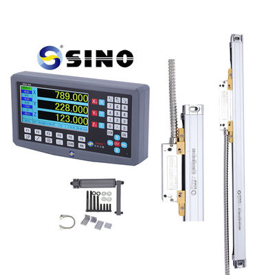 Guter Preis Graue 240V Dreiachsige Digitale Ablesung TTL Eingangssignal für Fräsmaschine Drehmaschine Online