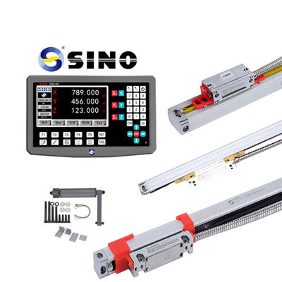 Guter Preis RS422 DRO Digitale Ablesung Lineare Skala Optischer Encoder SINO SDS6-3VA 3 Achsen Fräsmaschine Online