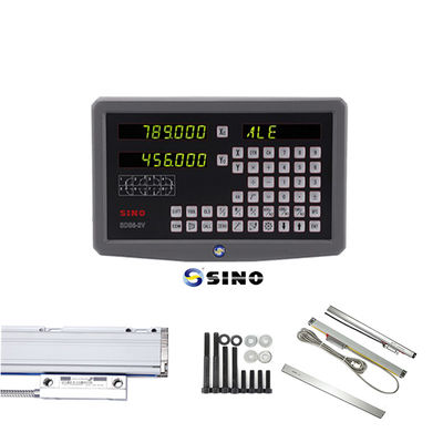 Guter Preis SINO SDS6-2V Digitale Ablesung Metall LED Digitale Ablesung 2 Achsen DRO-Kits 60Hz Für Fräsmaschine Online