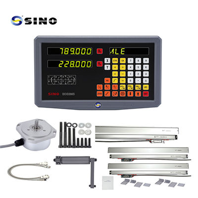 Guter Preis 2 Achsen SDS2MS SINO Drehmaschinen-Digitallesesystem AC 100-240V Multifunktionell mit linearer Skala für Drehmaschinen Online