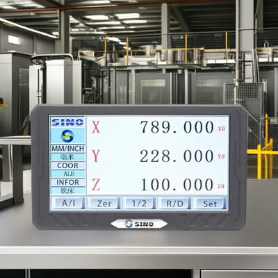 SINO 220V Horizontale SDS200S 3 Achsen Migitalmessungen für Fräsmaschinen Migitalmessungen