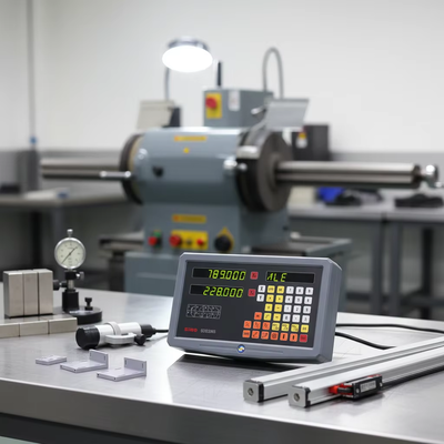 Guter Preis 2-Achsen-Digitallesesystem für Fräsmaschinen mit 0,005 mm Auflösung und TTL / EIA-422-A-Signal Online