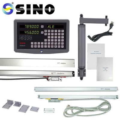 Guter Preis 100V-240V der Metallled Achsen-Entschließung 0.005mm Drehbank-Maschinen-DRO 2 Online