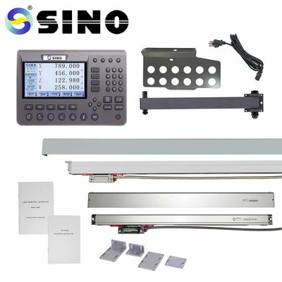 Guter Preis Zwei Äxte asphaltieren die praktische Entschließung LCD Fräsmaschine-DRO 0.005mm Online