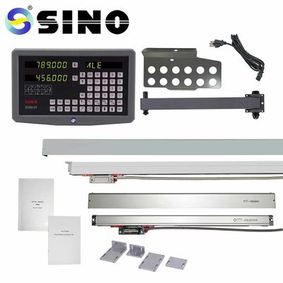 Guter Preis Achsen-digitale Anzeige CER-Wechselstroms 100V-240V DRO 2 für Fräsmaschine Online