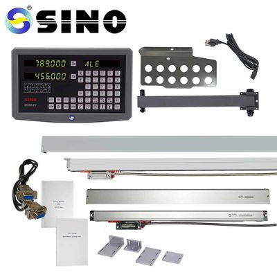 Guter Preis Großer Ertrag der Metallfräsmaschine-DRO des Handbuch-2 der Axt-RS232-C Online