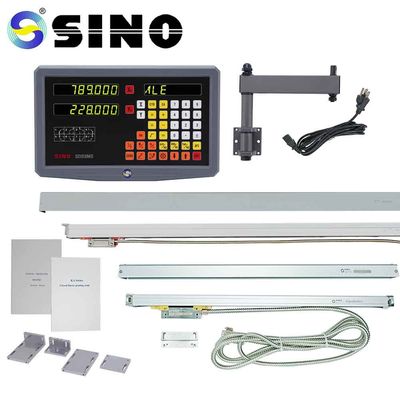 Guter Preis Messverfahren der LED-Anzeigen-große Drehbank-Maschinen-DRO Zweiachsen Online