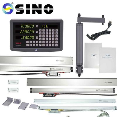 Guter Preis 3 Achsen-Entschließung 5µM Lathe Machine DRO mit dem Schieben der Plattform Online